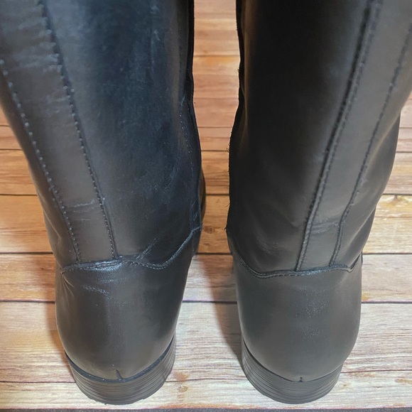 𝐋𝐀𝐔𝐑𝐄𝐍 𝐑𝐀𝐋𝐏𝐇 𝐋𝐀𝐔𝐑𝐄𝐍 Black Boots - Picture 5 of 9